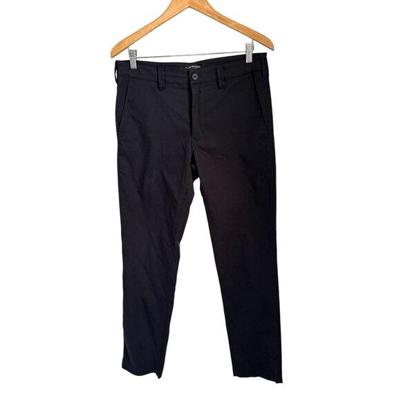Bluffworks Ascender Tailored Fit Mens Navy Pants 31W X 32L Polyester & Cotton Bl - Picture 2 of 8